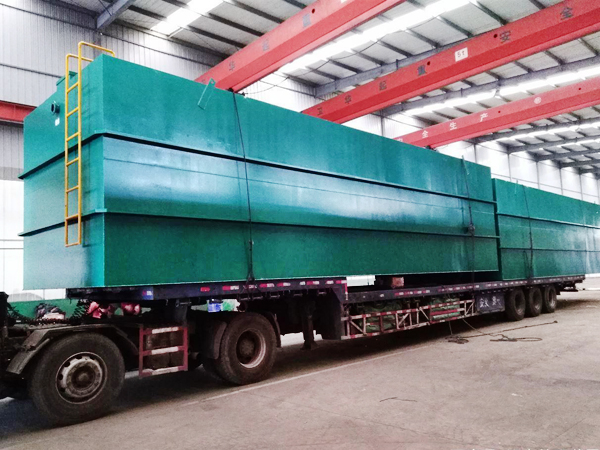 屠宰污水处理设备发货现场