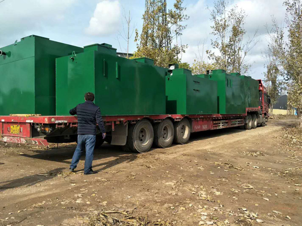 食品污水处理设备发货现场